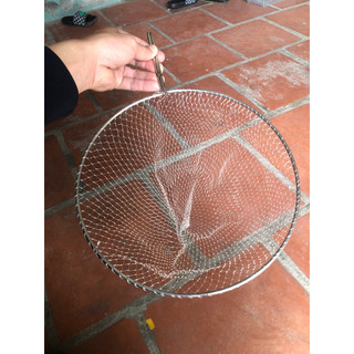 Vợt lưới khung inox.( mắt lưới 0,7cm )