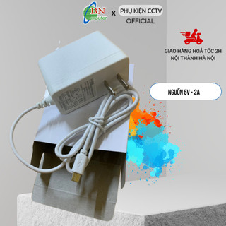 Củ sạc Củ nguồn và dây camera IP ezviz - IMou còn mẫu đen