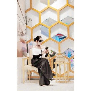 áo thun chủ shop mặc