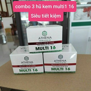 Kem Multi 16 siêu mờ rạn (3 lọ 20g, 30g) HÀNG CHUẨN, GIÁ Sỉ