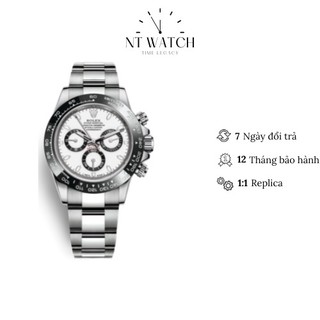 Đồng hồ cơ nam RLX Watch 116500LN thiết kế thể thao, bấm giờ, đo tốc độ, mặt kính Sapphire dây thép