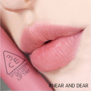 Son Kem Lì 3CE Stylenanda Velvet Lip Tint #NEAR AND DEAR