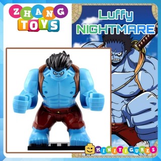 Đồ chơi Xếp hình Nightmare Luffy biến thể Đảo hải tặc One Piece Minifigures Koruit XP236