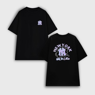  Áo Thun MLB Unisex Form rộng 100% Cotton 2 chiều không phai Local Brand - AC192
