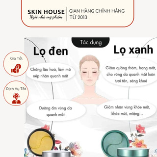 Mặt Nạ Mắt JMsolution Marine Luminous Pearl Deep Moisture Eye Patch