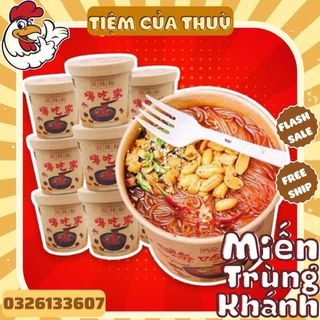 Miến trùng khánh chua cay siêu ngon 150g, miến lạnh trùng khánh chua cay