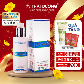 Dung dịch vệ sinh phụ nữ quý phi vip sao thái dương 120ml - sao thái dương