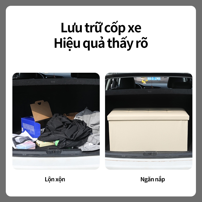 Ghế Hộp Đựng Đồ Đa Năng Tích Lớn 110L Hộp Đựng Đồ Đa Năng Ghế Đựng Đồ Ghế Sofa Gấp Gọn Đa Năng | BigBuy360 - bigbuy360.vn