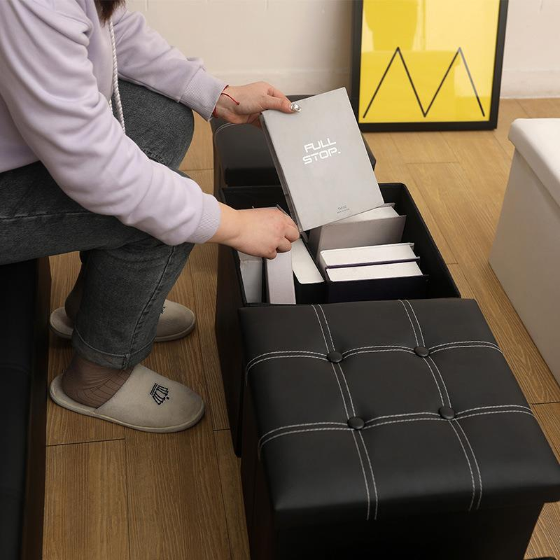 Ghế Hộp Đựng Đồ Đa Năng Tích Lớn 110L Hộp Đựng Đồ Đa Năng Ghế Đựng Đồ Ghế Sofa Gấp Gọn Đa Năng | BigBuy360 - bigbuy360.vn