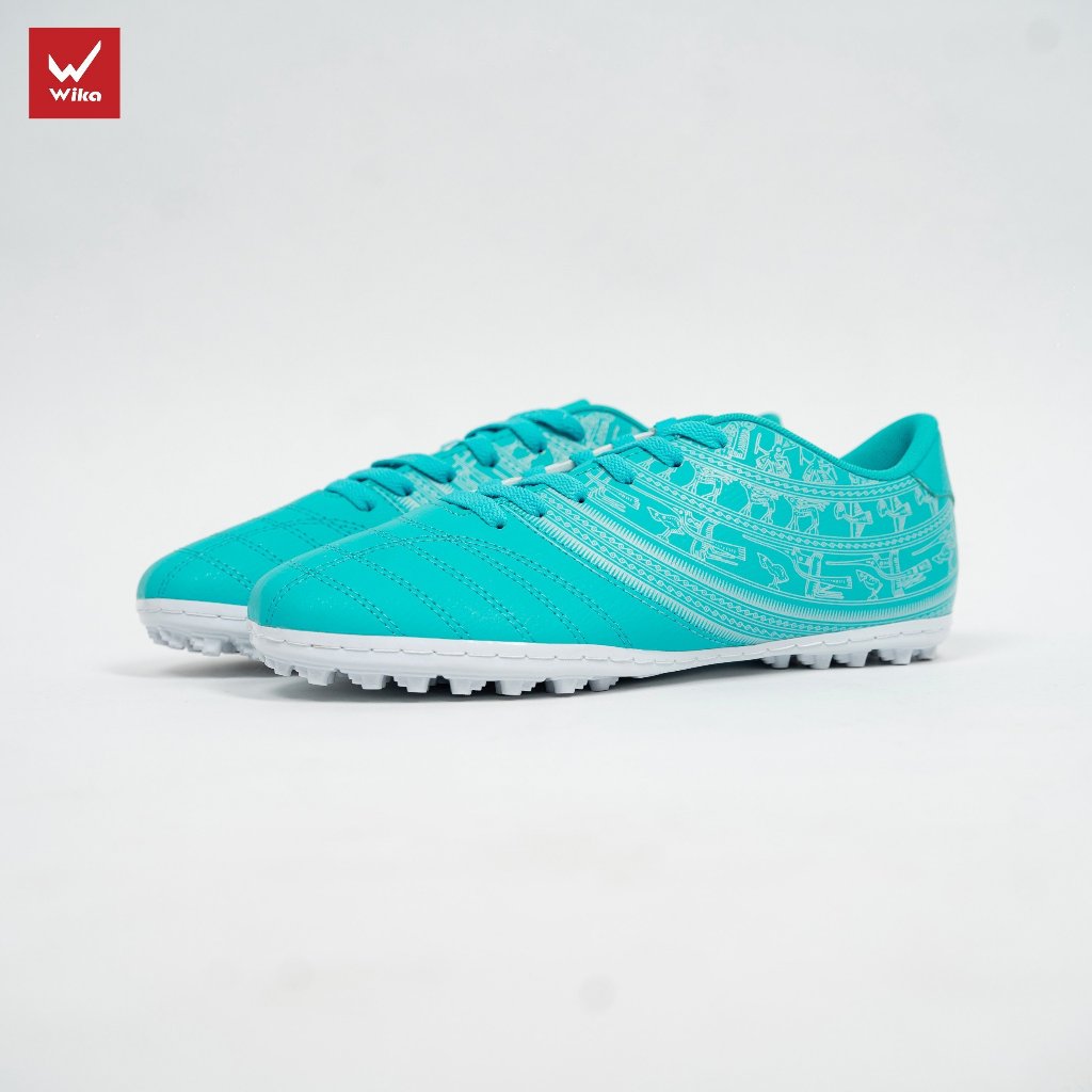 Giày bóng đá Wika DOSO mẫu mới da nhăn,Chất Liệu Da Pu Cao Cấp Phủ Elvaloy Mềm Đàn Hồi Tốt, đã khâu full đế