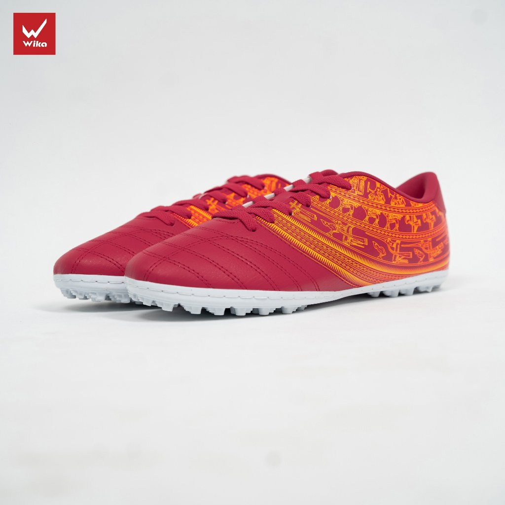 Giày bóng đá Wika DOSO mẫu mới da nhăn,Chất Liệu Da Pu Cao Cấp Phủ Elvaloy Mềm Đàn Hồi Tốt, đã khâu full đế