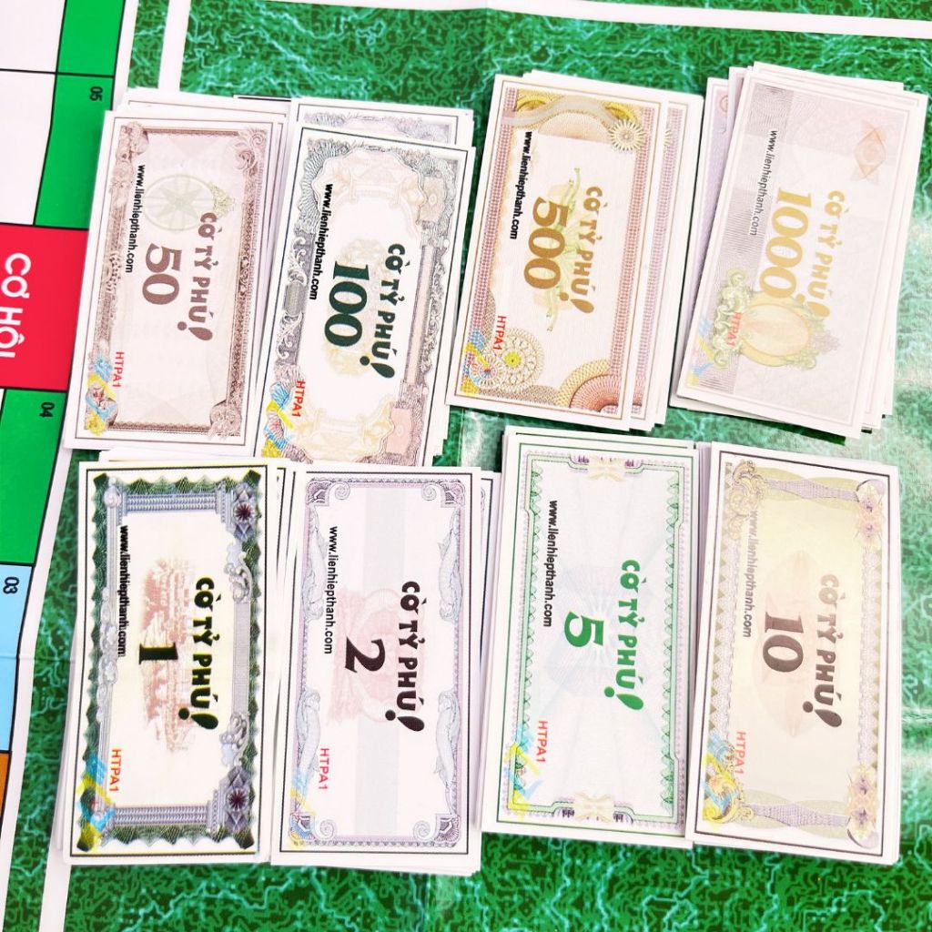 Cờ Tỷ Phú Monopoly A1 - Tiếng Việt - Hộp nhỏ gọn, chất lượng cao cấp [Chính hãng AAA-LHT]