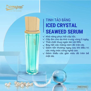 DERMAPEEL TINH TẢO BĂNG - ICED CRYSTAL SEAWEED SERUM - GIẢM TÌNH TRẠNG DA SƯNG ĐỎ NHANH CHÓNG