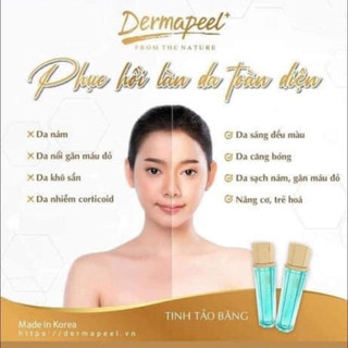 DERMAPEEL TINH TẢO BĂNG - ICED CRYSTAL SEAWEED SERUM - GIẢM TÌNH TRẠNG DA SƯNG ĐỎ NHANH CHÓNG