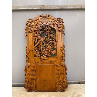 Đốc lịch treo tường Gỗ Gụ Lào Hàng đẹp