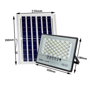 Hcm đèn pha năng lượng mặt trời - 50w 100w 200w 300w chống chói tấm pin mới công nghệ mono