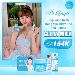 Kem khử thâm nách Gluta Milk Thái Lan (mua 1 tặng 1) VIP White - Kem Giảm Thâm Nách Thâm Mông