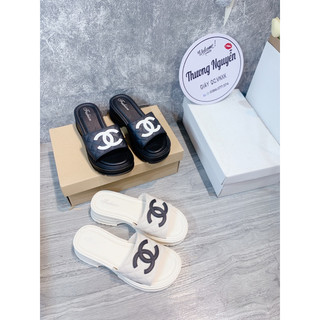 Dép Lê quai ngang chữ X đế cao 5cm siêu nhẹ