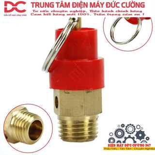 Van an toàn máy nén khí, van xả hơi máy nén khí ren 13mm