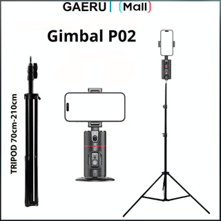 Gimbal GAERU P02 tự động quay theo bạn, hỗ trợ livestream, gọi video, làm clip một mình