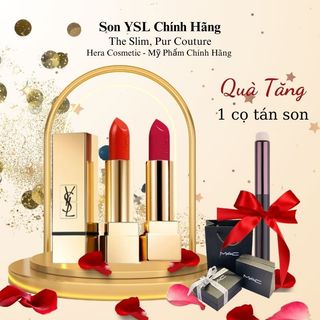 Son YSL Rouge Pur Couture Satin Radiance Lipstick Chính Hãng Full Size Bill Sephora