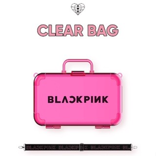 VStore [HÀNG CÓ SẴN] BLACK PINK CLEAR BAG - HỘP ĐỰNG LIGHTSTICK BLACKPINK