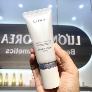 Tẩy da chết OHUI trắng cao cấp Extreme White Peeling 60ml lương ngô ohui