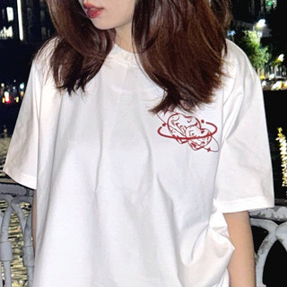 Áo thun form rộng TOPTEESG Love again unisex nam nữ tay ngắn cổ tròn