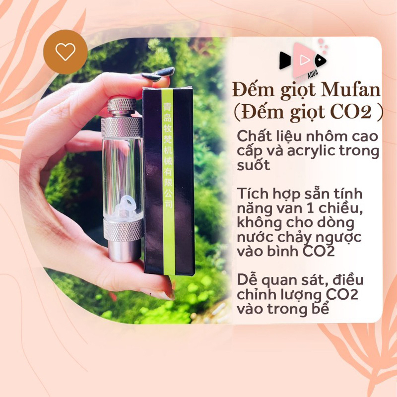 Đếm giọt MUFAN - Đếm giọt CO2