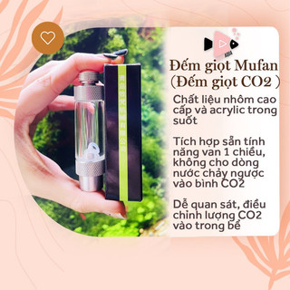 Đếm giọt mufan - đếm giọt co2