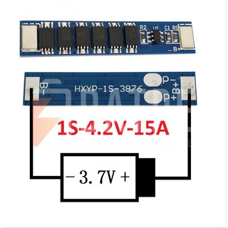 Mạch sạc và bảo vệ pin lithium 6mos fet 1s 3.7v - 4.2v-15a