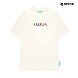 Áo Thun Local Brand Unisex 100% Cotton Rainbow Omusti
