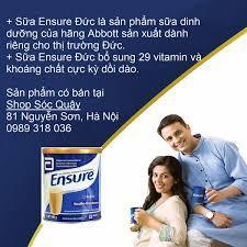 Sữa ENSURE ĐỨC 400G Chính Hãng