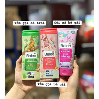 Dầu gội xả/ sữa tắm Balea Little cho bé của Đức