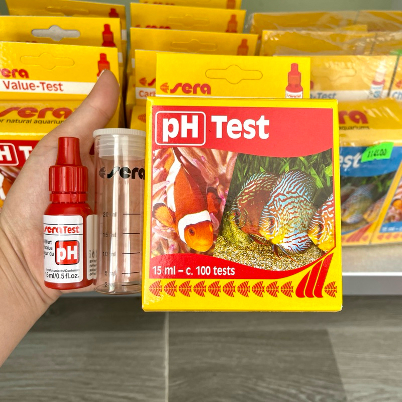 Test pH Sera (Đức) – Kiểm Tra Nhanh Độ pH trong Nước