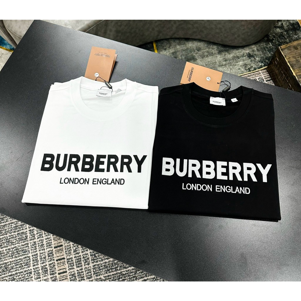 Áo Phông BURBERRY   Cao Cấp - Áo Thun Nam Nữ BURBERRY Chất Cotton Co Giãn 4c