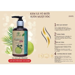 Kem xả tóc tinh dầu vỏ bưởi