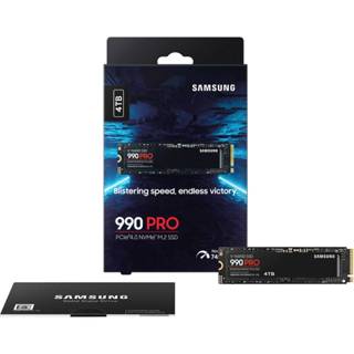 Ổ cứng SSD Samsung 990 PRO 4TB New 100% PCIe Gen 4.0 x4 NVMe V-NAND M.2 2280 (MZ-V9P4T0BW) BH 5 Năm