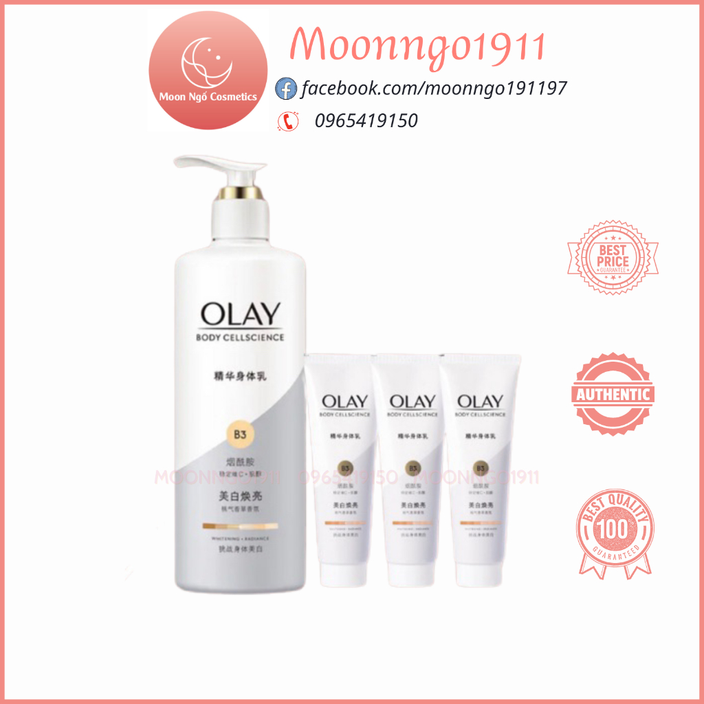 New Sữa dưỡng thể Olay Optic Glow