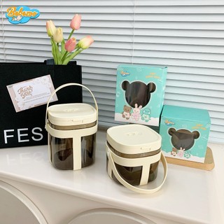 Hộp đựng sữa bột thực phẩm khô BEZOO sang chảnh size lớn nhỏ thuận tiện mang đi