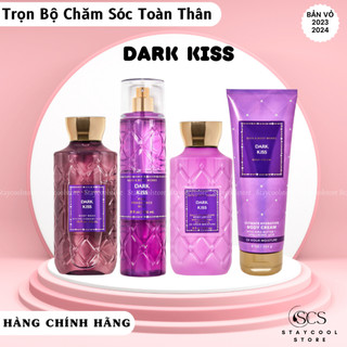 DARK KISS- Bộ SP Xịt thơm Sữa tắm dưỡng thể Body mist Bath & Body Works