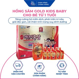 HỒNG SÂM GOLD KIDS BABY - CHO BÉ TỪ 1 TUỔI
