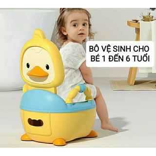 Bô vệ sinh vịt vàng cho bé từ 1 đến 6 tuổi