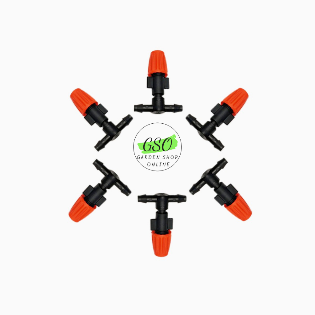 Bộ KÍT phun sương tăng áp tưới lan, cây cảnh 10 đầu béc kèm bơm