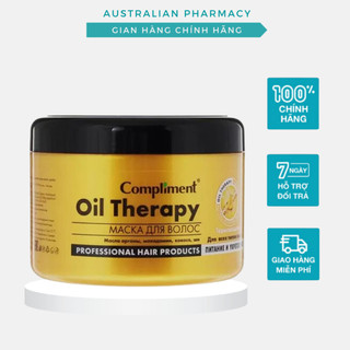 Kem ủ chăm sóc tóc compliment oil therapy argan oil 500ml giúp tóc bóng mượt giảm khô xơ 500ml