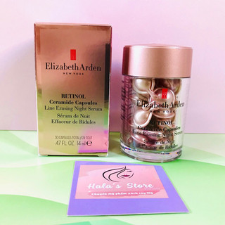 Tinh chất dưỡng da chống lão hoá dạng viên nang Elizabeth Arden Retinol Ceramide Capsules Line Erasing Night