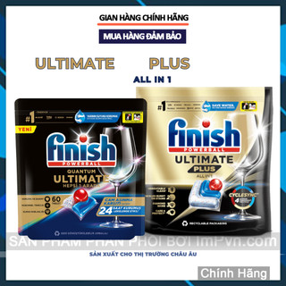 Viên rửa bát Finish Quantum Ultimate Plus 14 tính năng ưu việt tốt nhất cho máy rửa chén bát - ImP - ImPvn