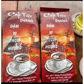 Cà phê đậm vị thơm hương đắc lắc 500g .