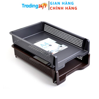 [Biên Hòa] Khay đựng tài liệu A4 (có thể xếp chồng) nội địa Nhật Bản