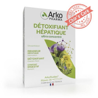 Thải độc gan arkopharma détoxifiant hépatique pháp nhập khẩu chính hãng